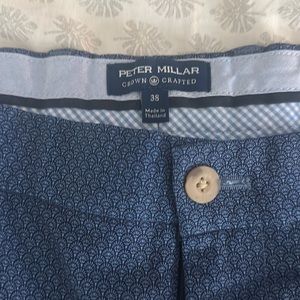 Peter Millar crown crafted shorts.
